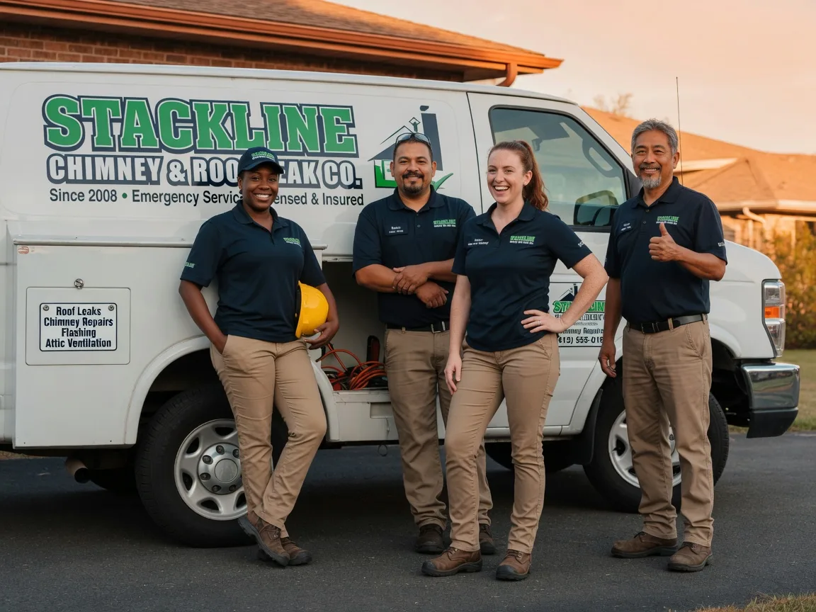 Chimney flashing repair company in Vanleer, TN